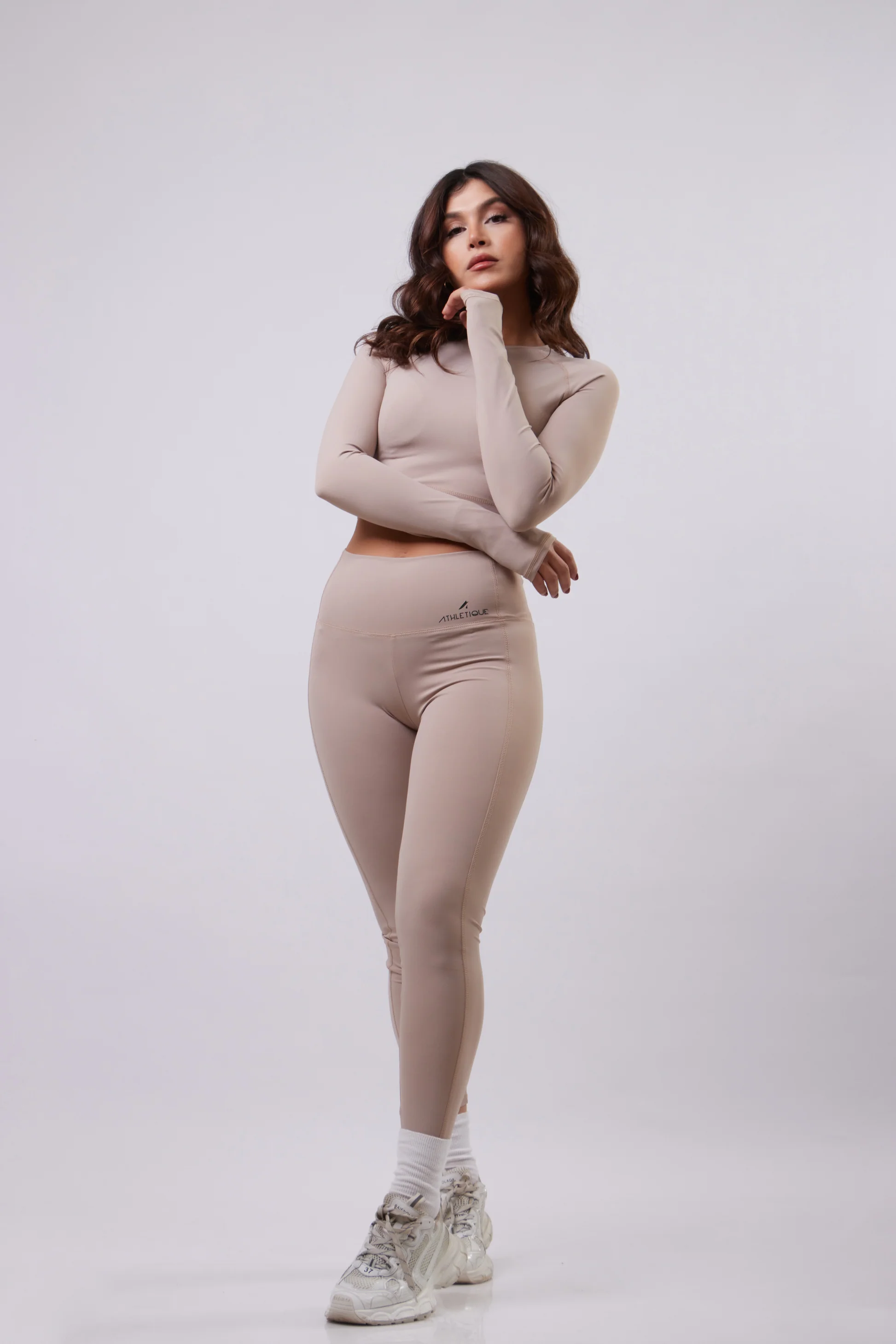 Kinetic Long Sleeves Nude — image 3 of 4