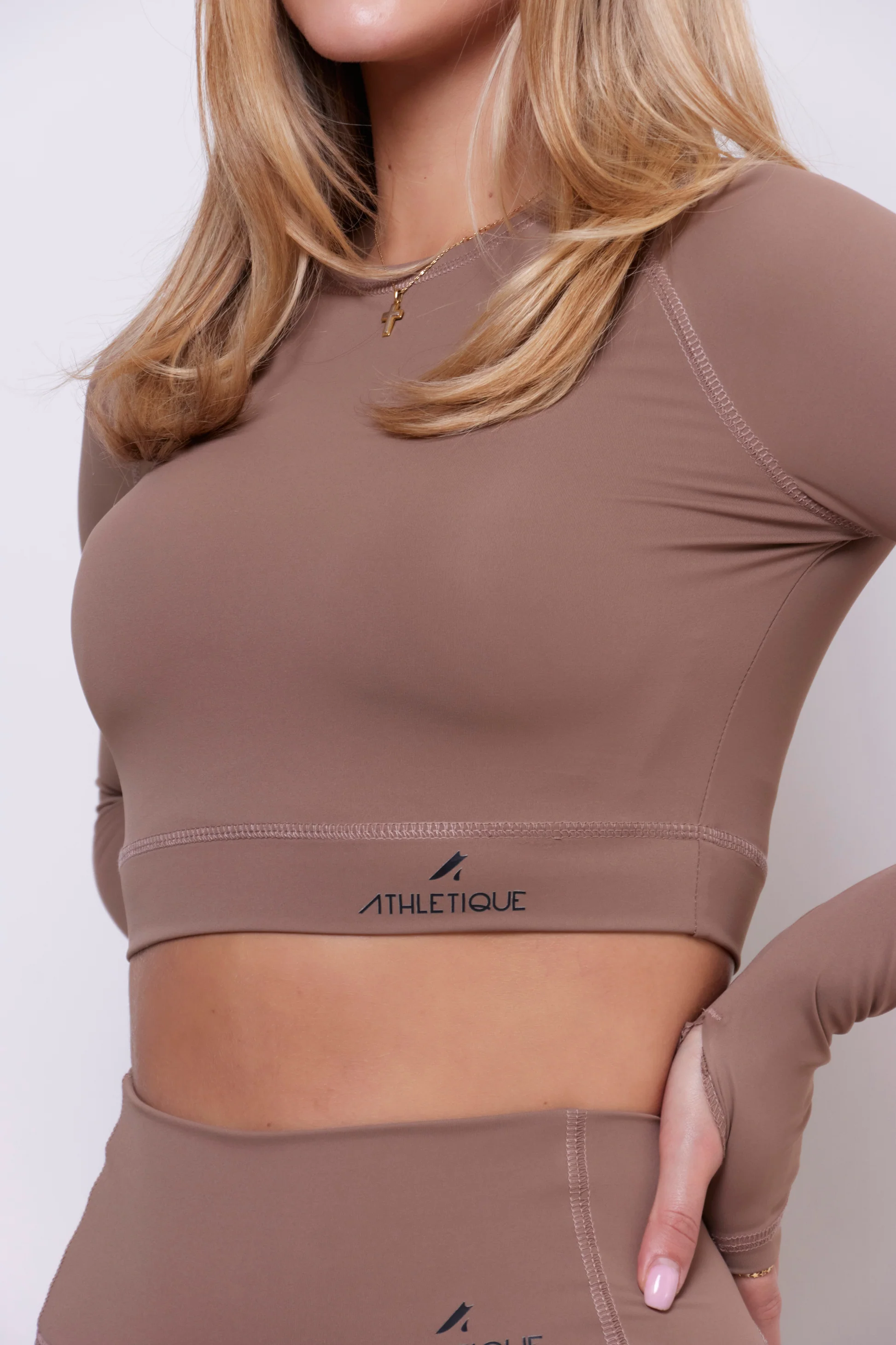 Kinetic Long Sleeves Mocha — image 3 of 3