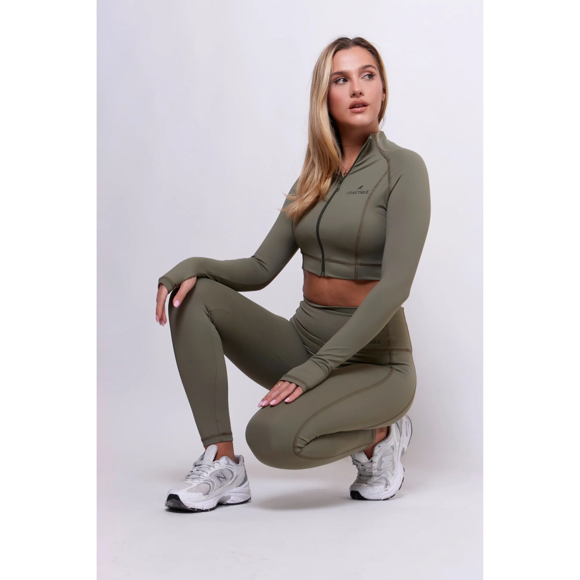 Kinetic Zipped Olive — image 3 of 4
